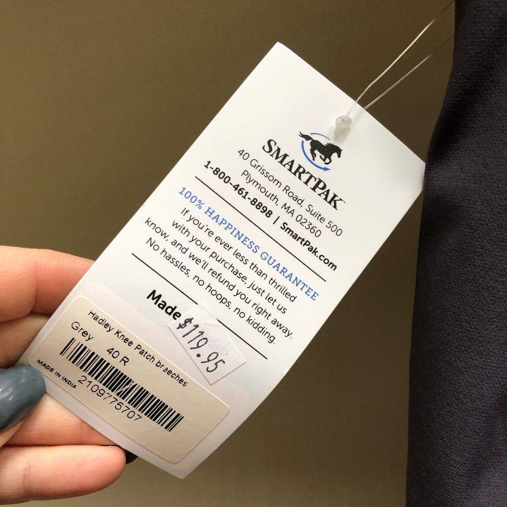 Smartpak Riding Pants - Picture 4 of 4